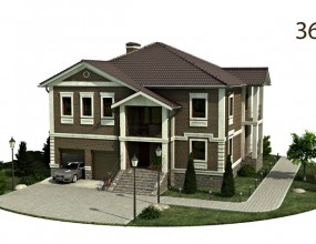 3D визуализация домов комплекса «Казанская усадьба»